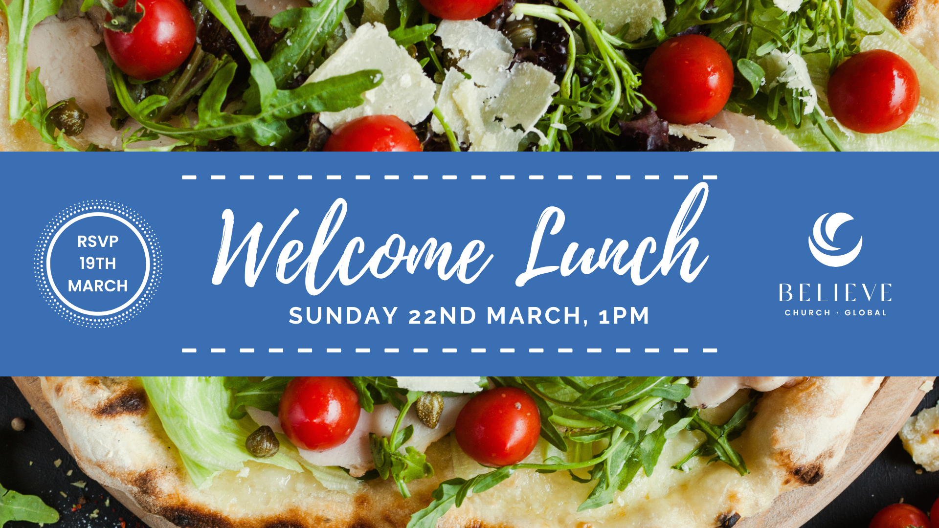 New People's Welcome Lunch - Sunday 22nd March 2026