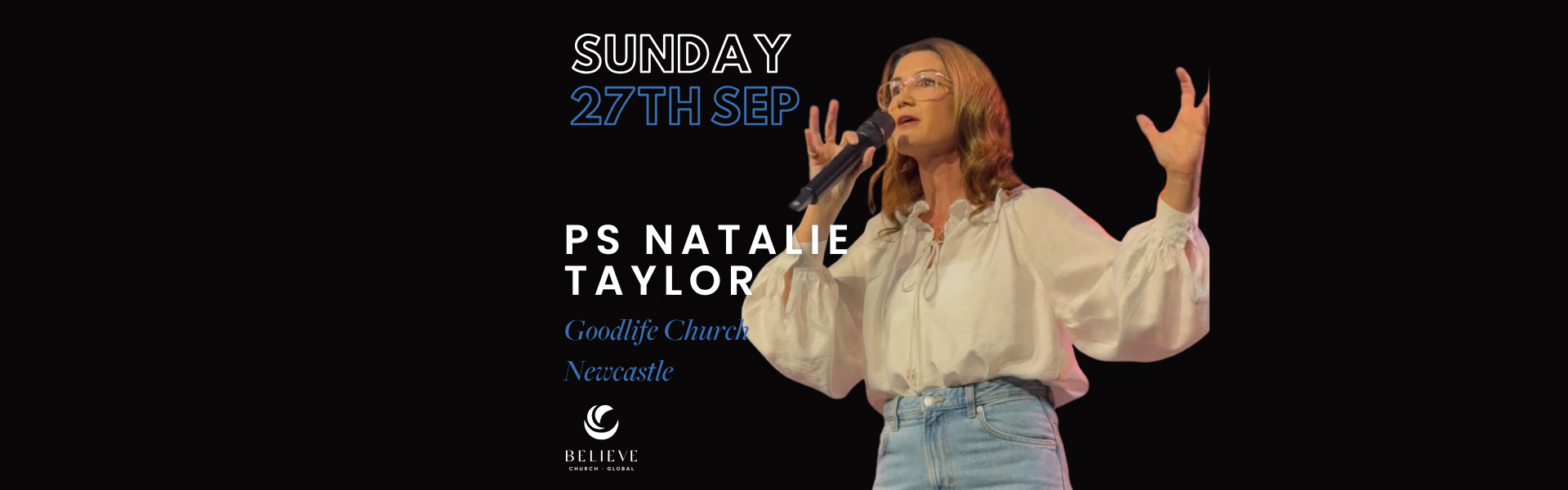 Guest Speaker - Ps Natalie Taylor - Sunday 27th September