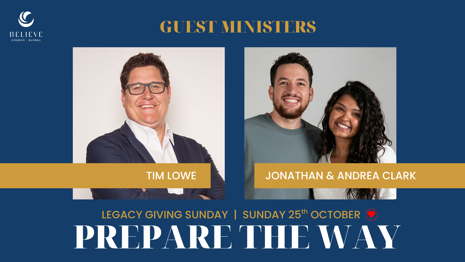 Legacy Giving Sunday - Sunday 25th October 2026