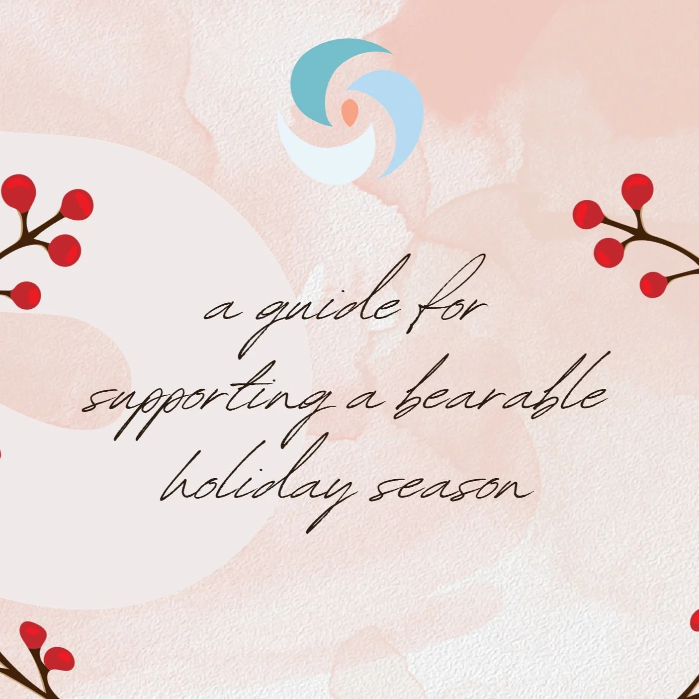 A guide for supporting a bearable holiday season