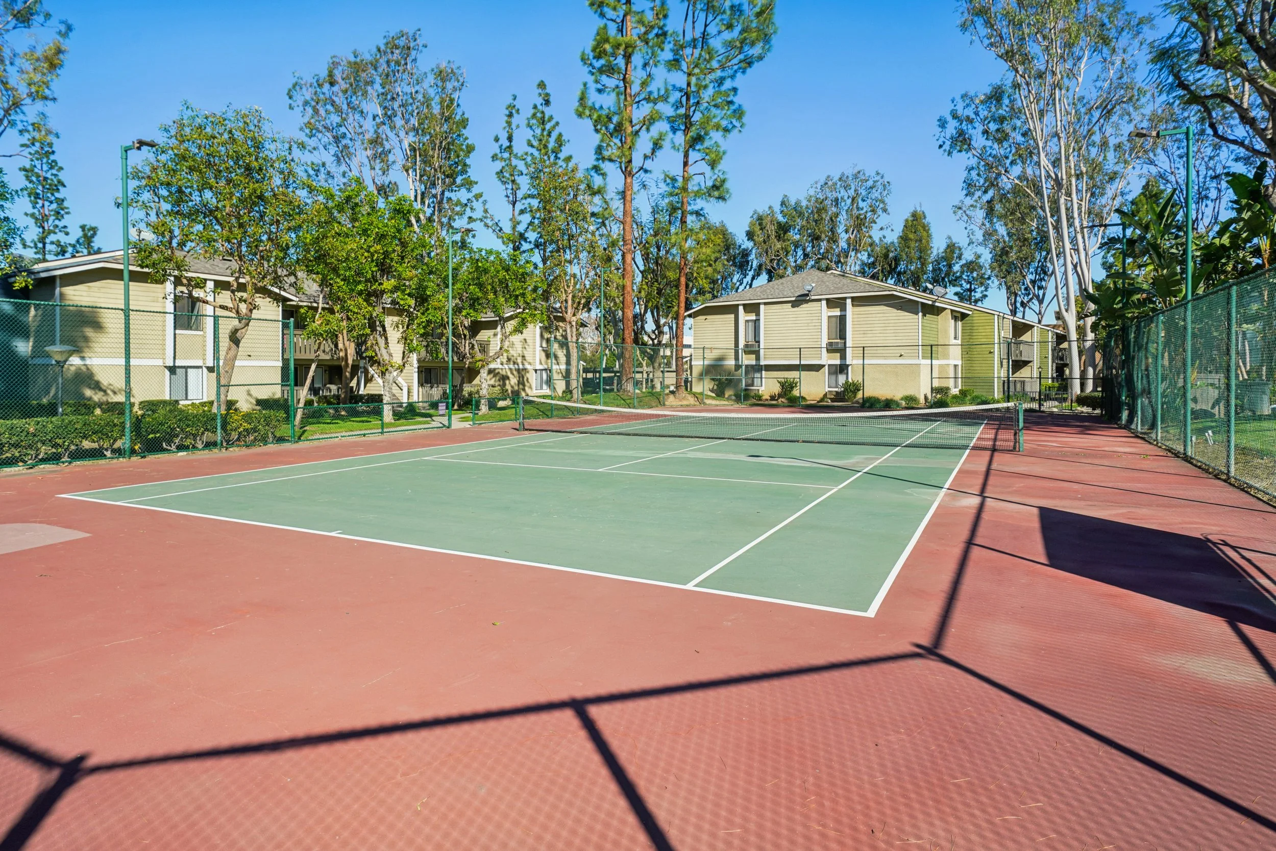 Our outdoor tennis courts 