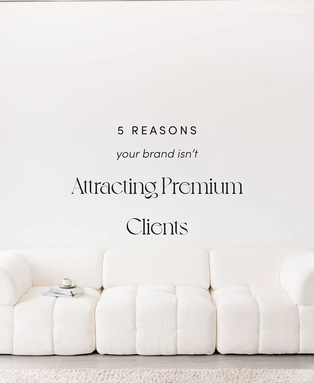 If you&rsquo;re doing all the things but not attracting high-value, ready-to-invest clients, this one&rsquo;s for you.

You don&rsquo;t need to work harder &mdash; you need to communicate with more clarity and authority.

Use this post as your brand 