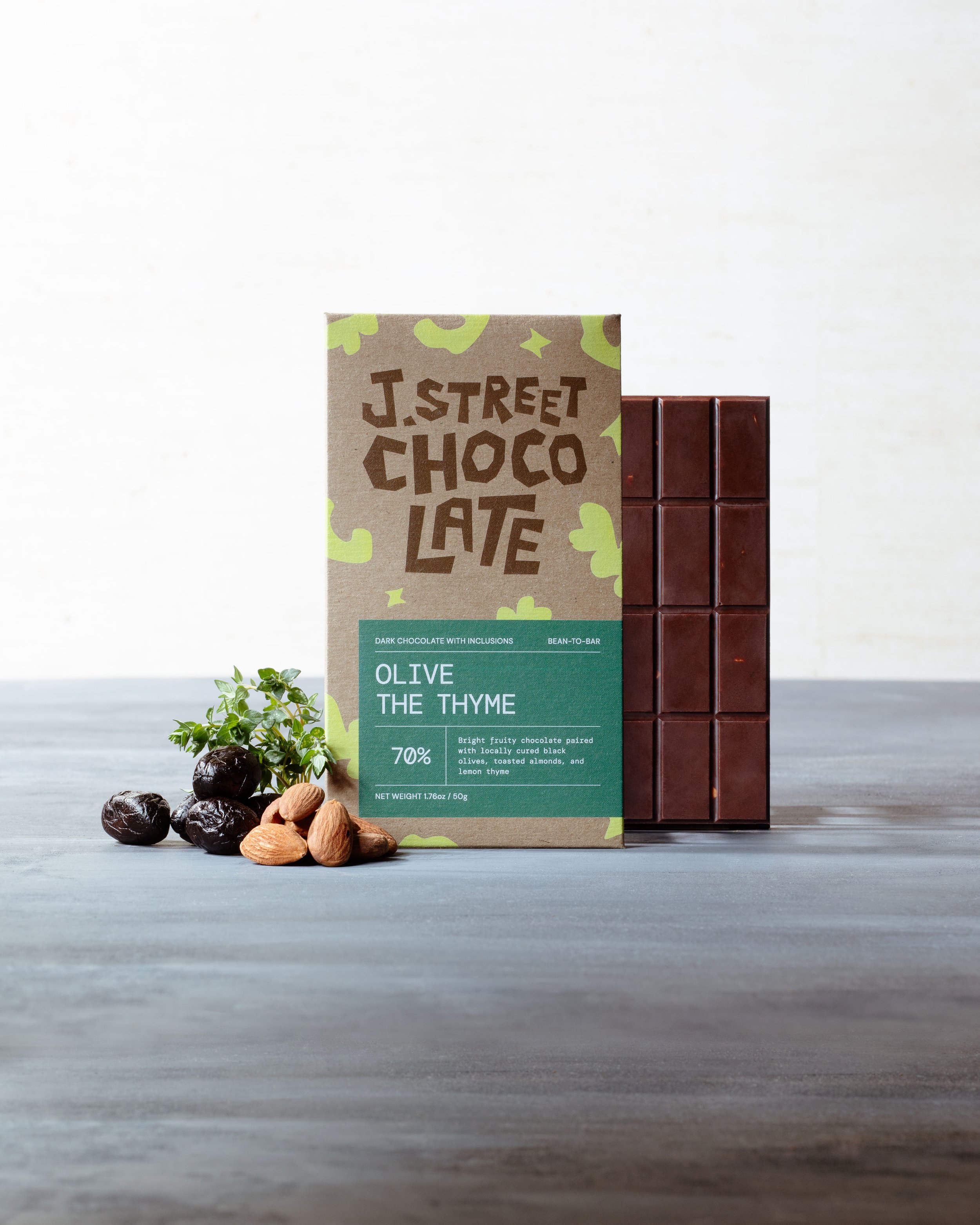 Olive the Thyme — J STREET CHOCOLATE