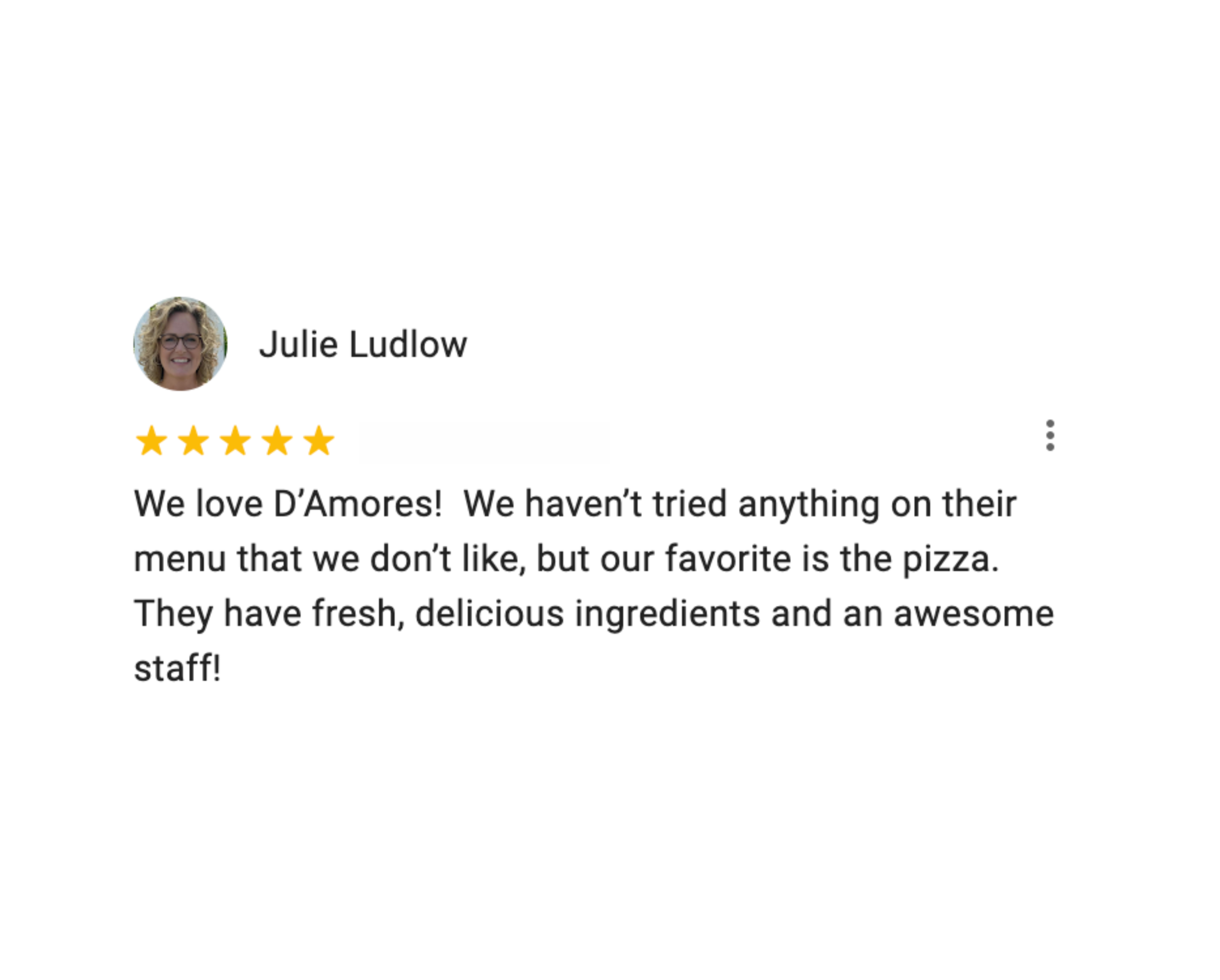 D'Amore's Pizza Truck