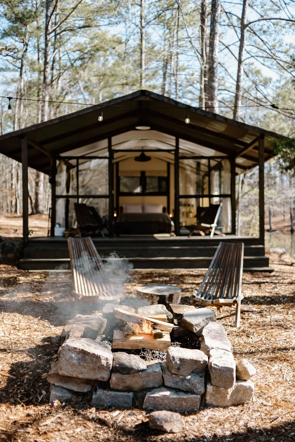 7. Lake tent — Ramsden Lake