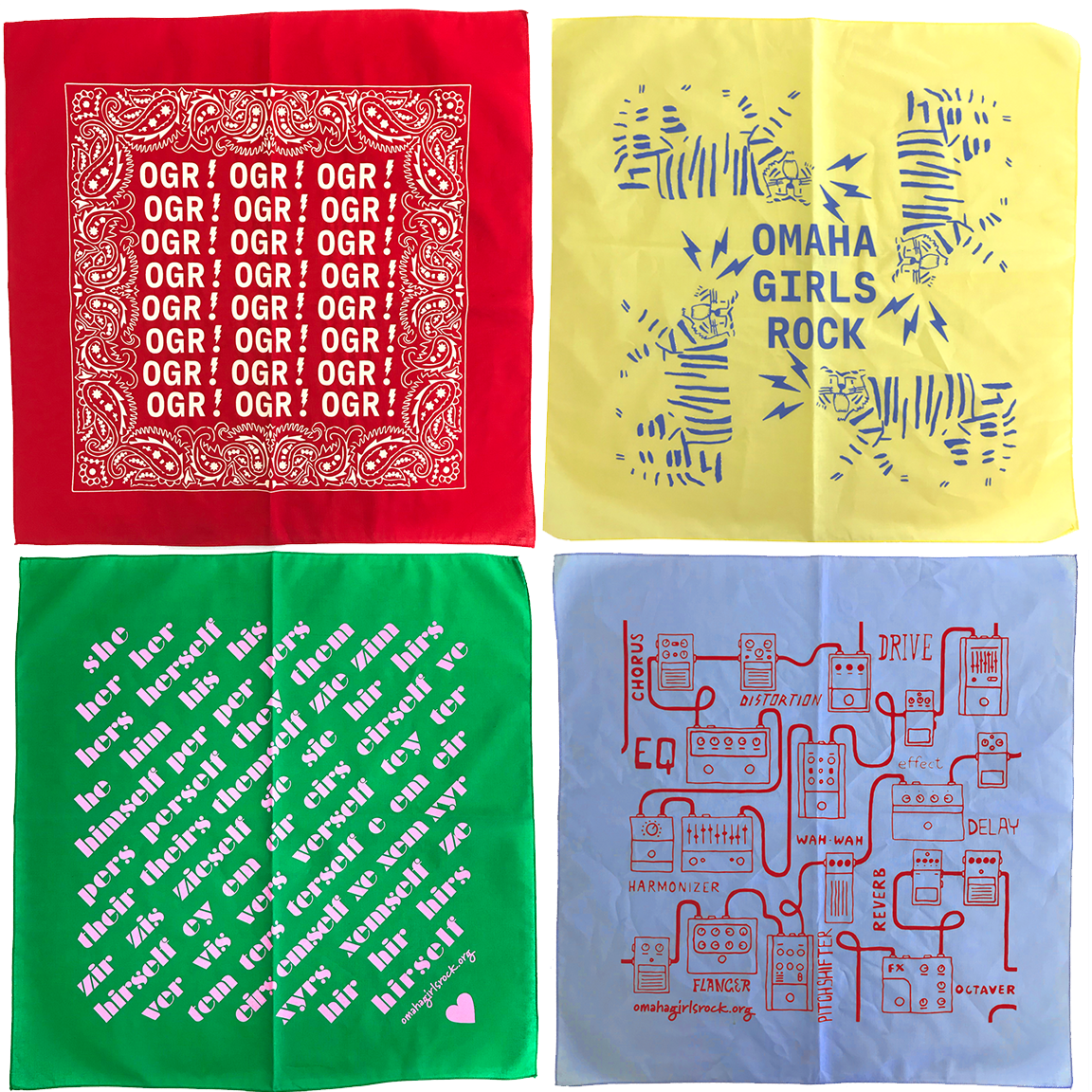 Printed Bandanas