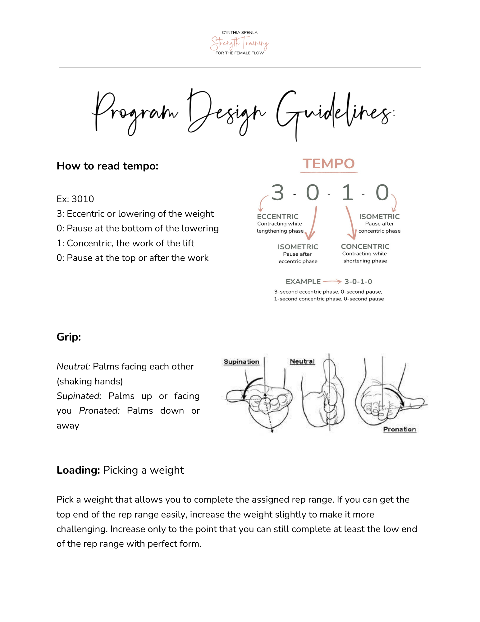 Program Design Update + 60 Min session