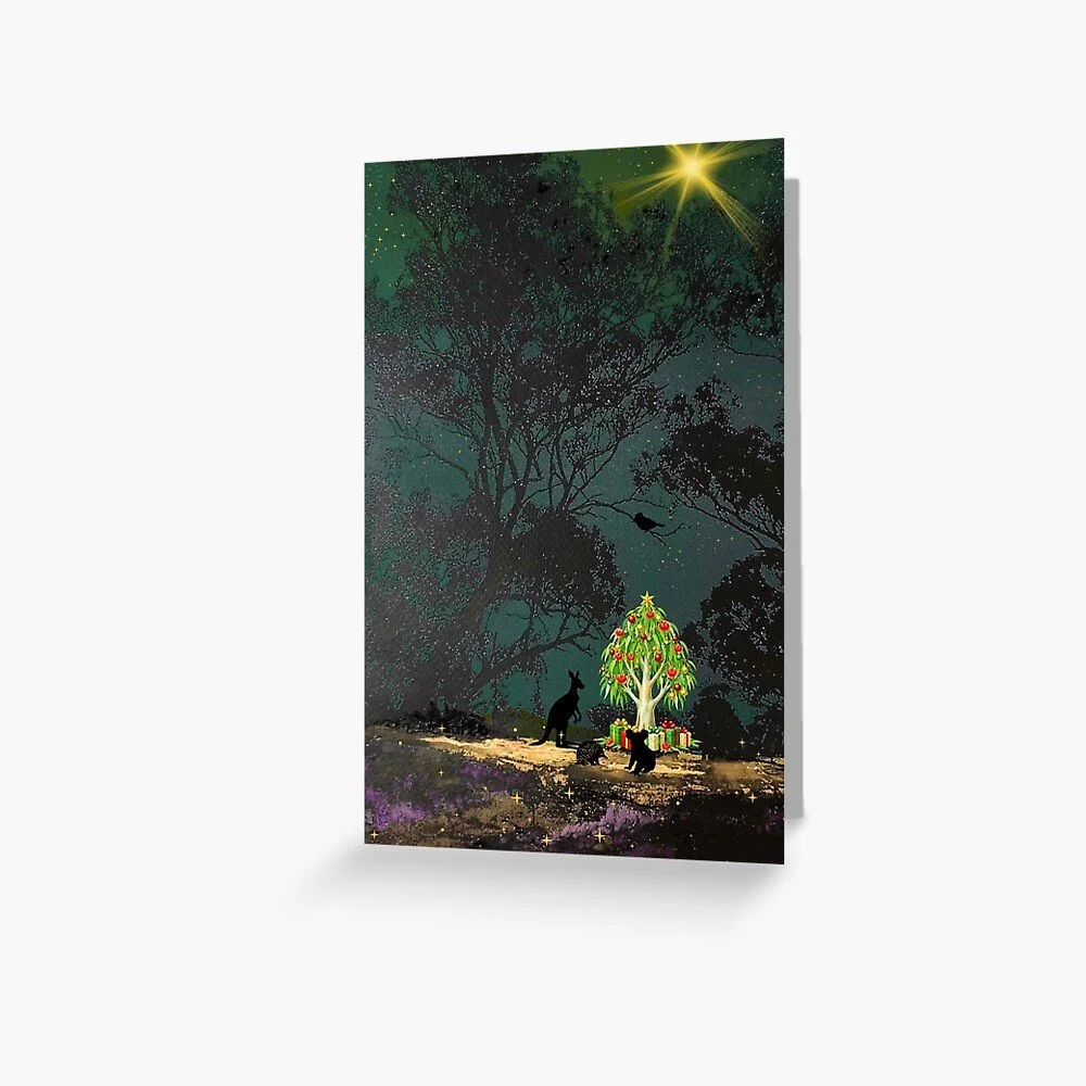 Australian Bush Christmas (4-card pack/postage included*)