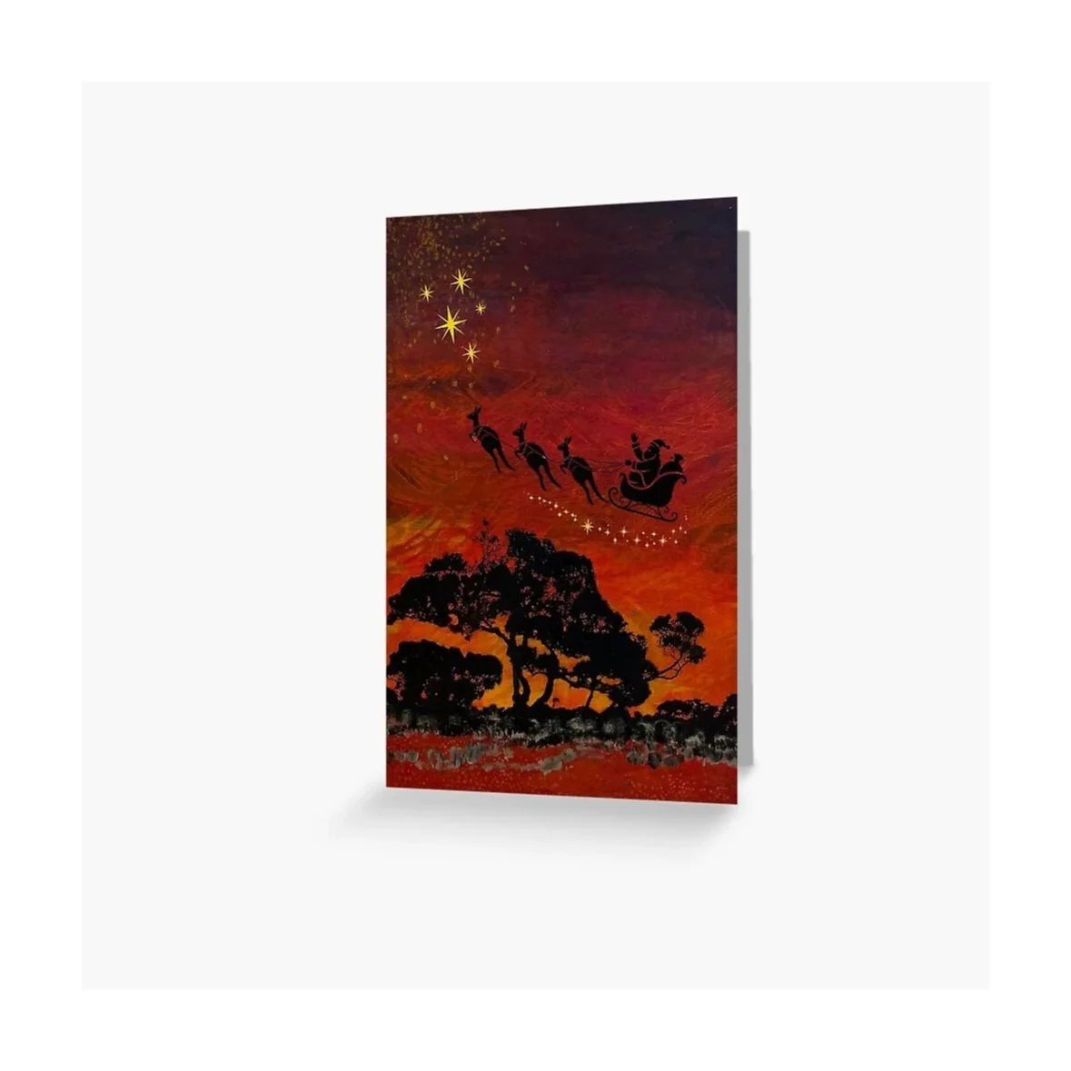 Christmas in the Outback (4- card pack/postage included*)