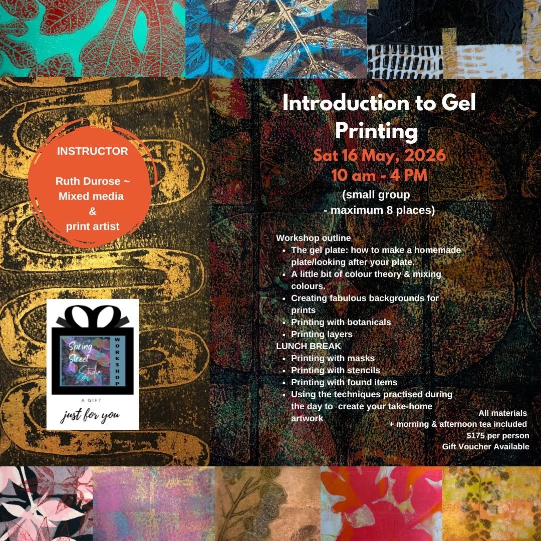 Sat 16 May, 2026 - Introduction to Gel Printing Workshop