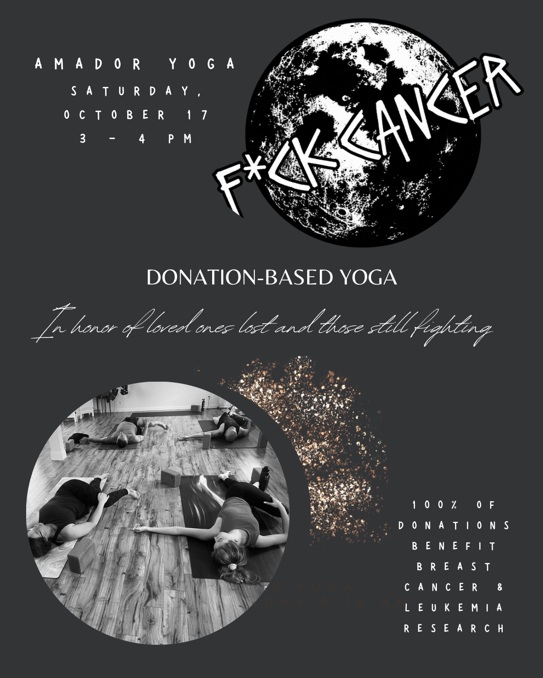 F*CK CANCER YOGA FLOW