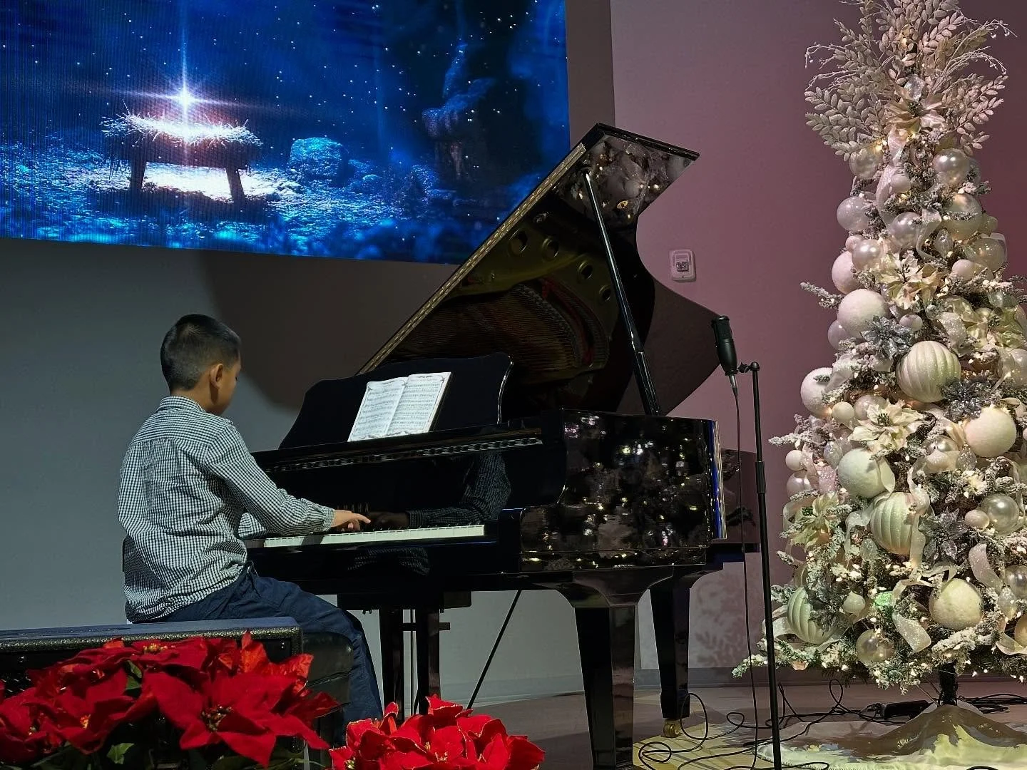 A few snap shots from our Christmas Music Program today 12.21.2024 #christmas2024 #jesusisthegift