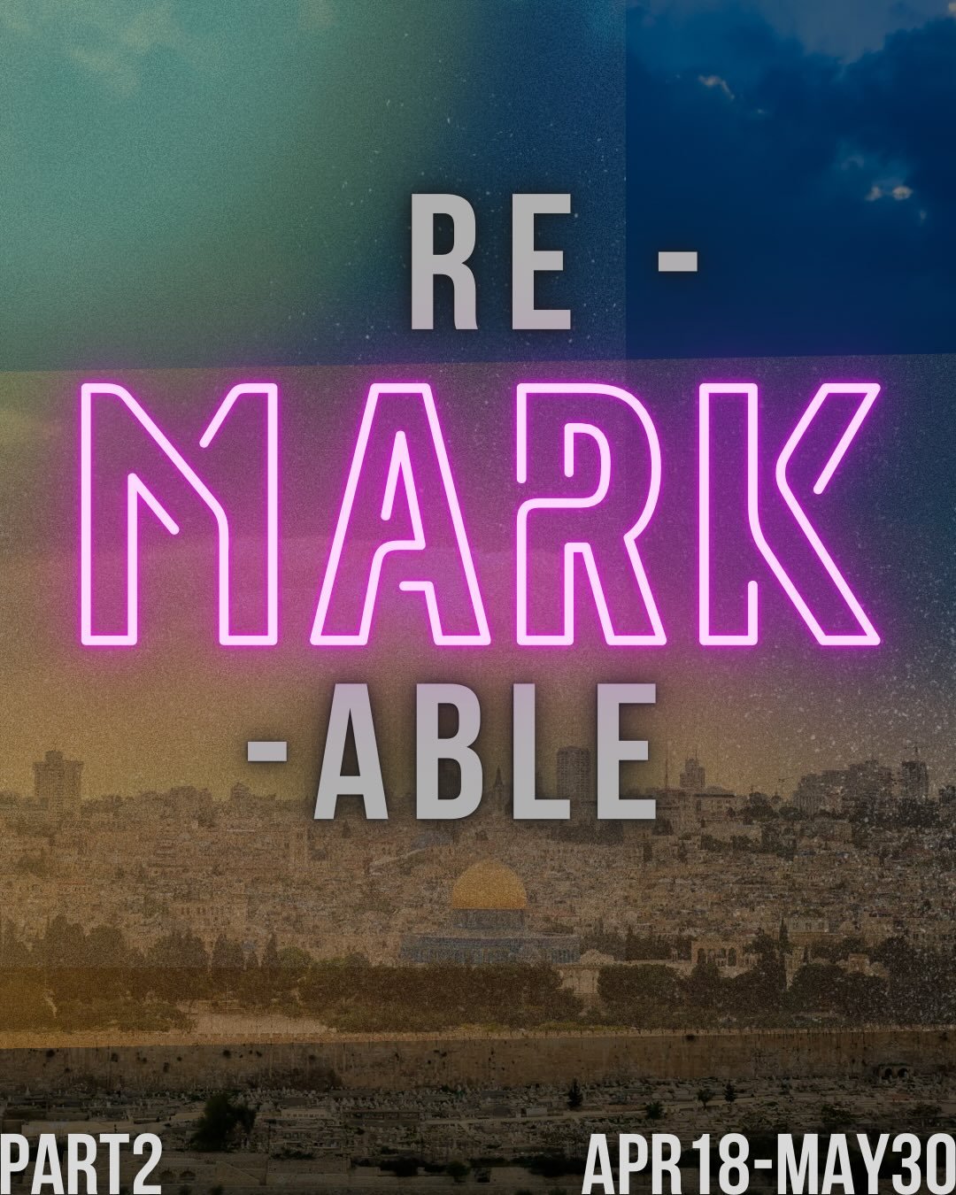 #remarkablepart2 is over
How many were you able to join us for?
Next series is #loveyourneighbor
#llkcsermonseries