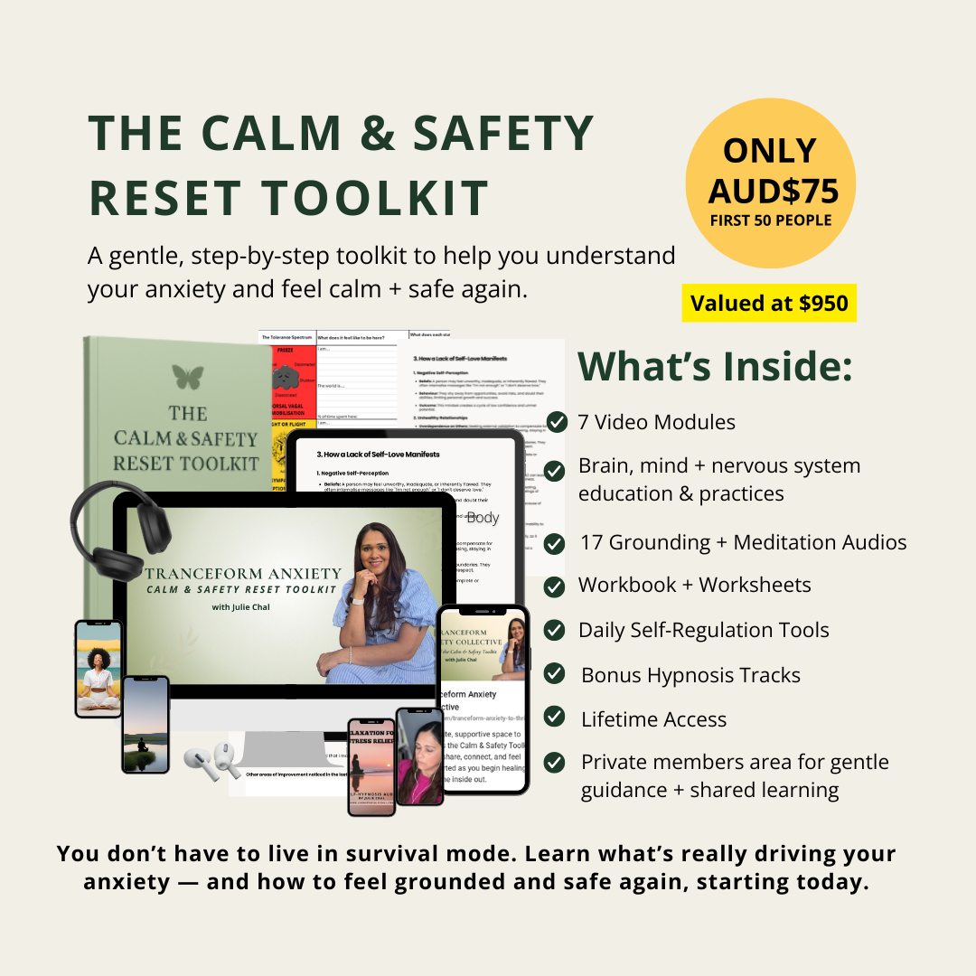 Tranceform Anxiety Calm & Safety Reset Toolkit