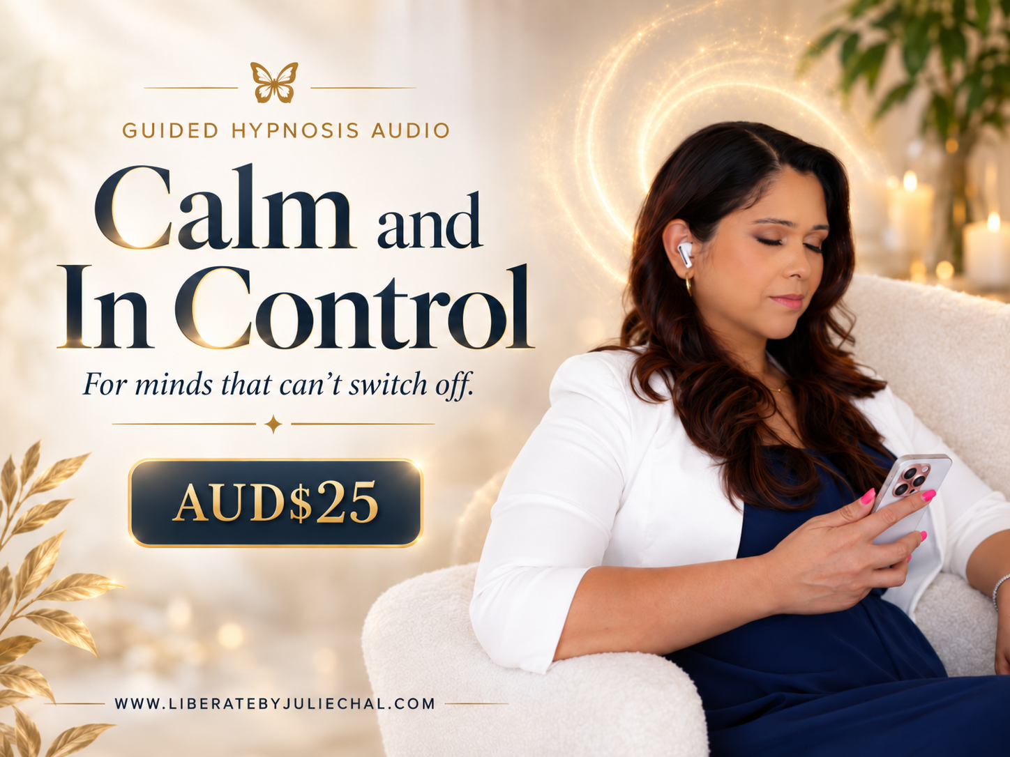 Calm and In Control Hypnosis Audio