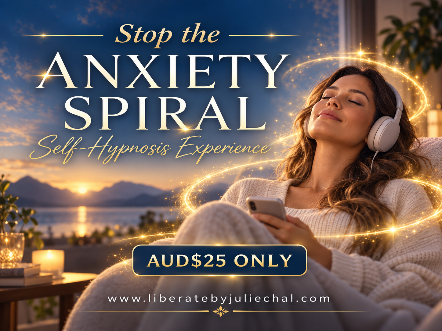 Stop the Anxiety Spiral Self-Hypnosis Audio