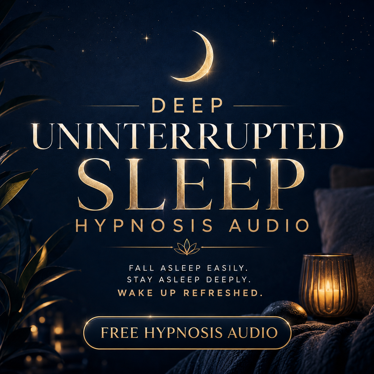 Deep Uninterrupted Sleep Hypnosis Audio