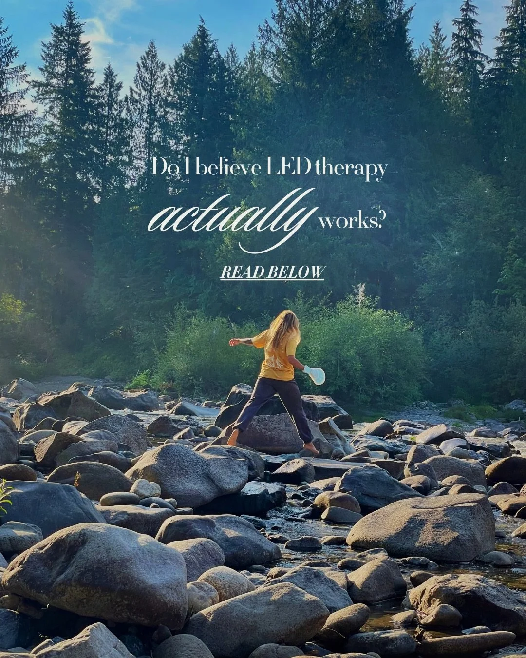 Lately, a few clients have asked if I actually believe in red light therapy, and my answer is an easy 100% yes.

When I was going through TSW for almost 1.5 years starting in 2023, my Celluma LED panel was the only thing I could tolerate on my hands 