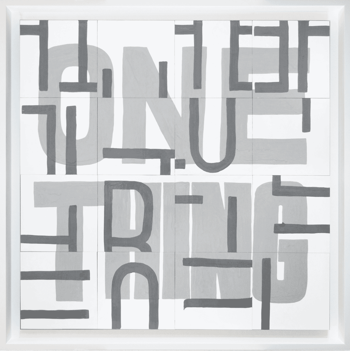 one thing / the other