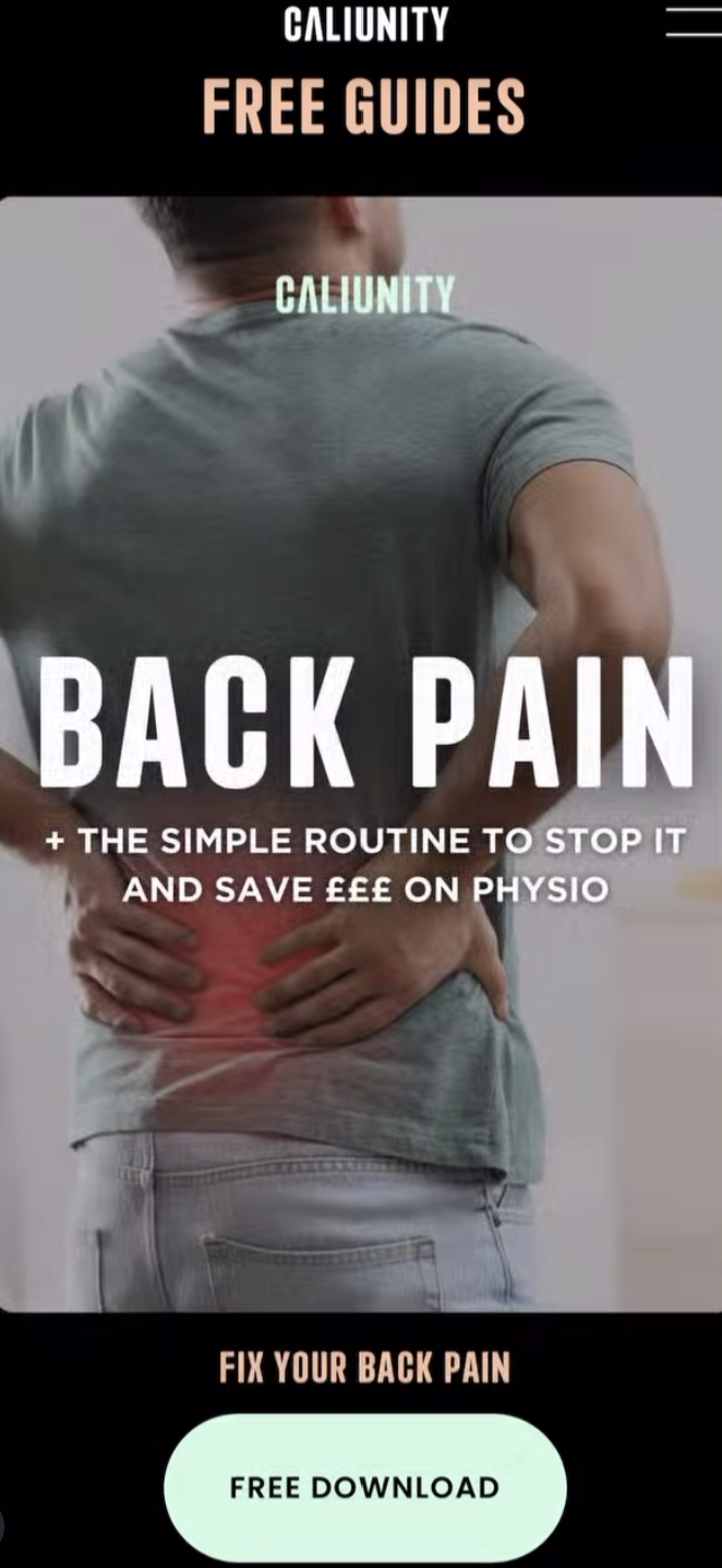 Free Fitness Resources from CaliUnity