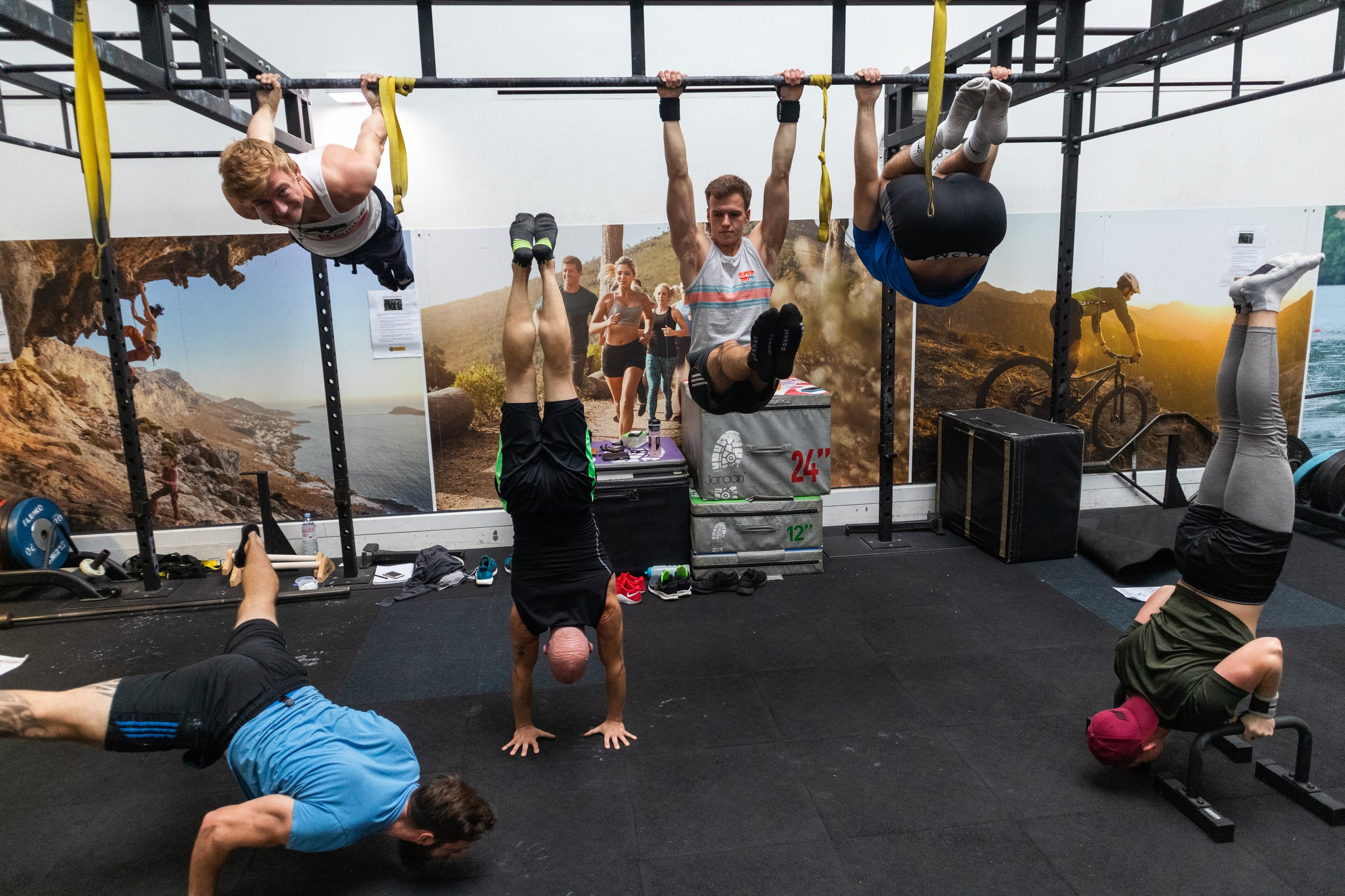Bath calisthenics gym group session