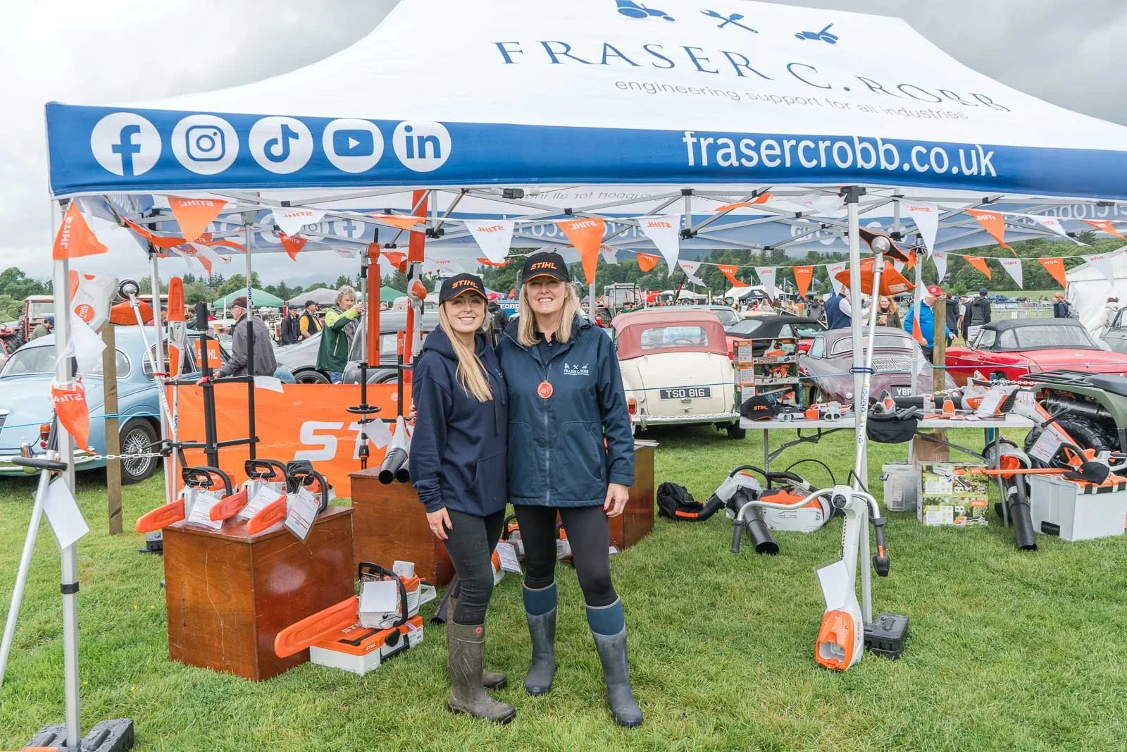 Fraser C Robb at Drymen Show