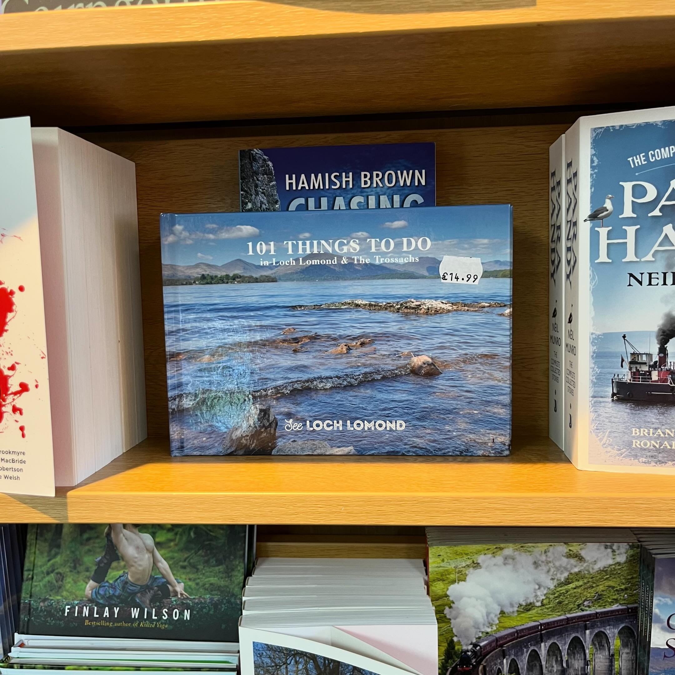 Thanks to Loch Katrine Gift Shop for selling our @seelochlomond book #lochkatrine #seelochlomond #lochlomond