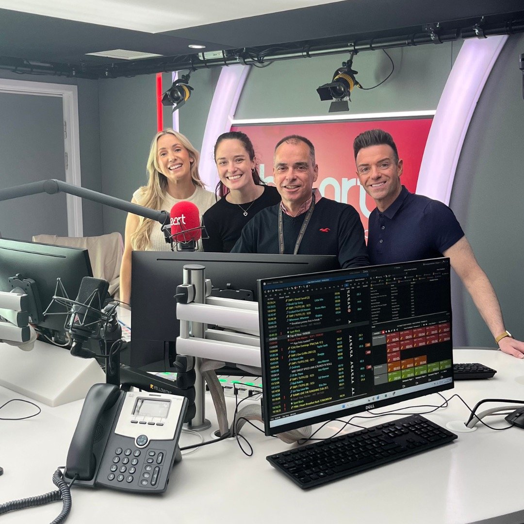 Back in a radio studio for the first time in a while yesterday.

Thanks to Donna O'Neill for the invite to visit the impressive Global Scotland building. Great to see the Heart studios and catch up with lots of familiar faces. Always a pleasure to re