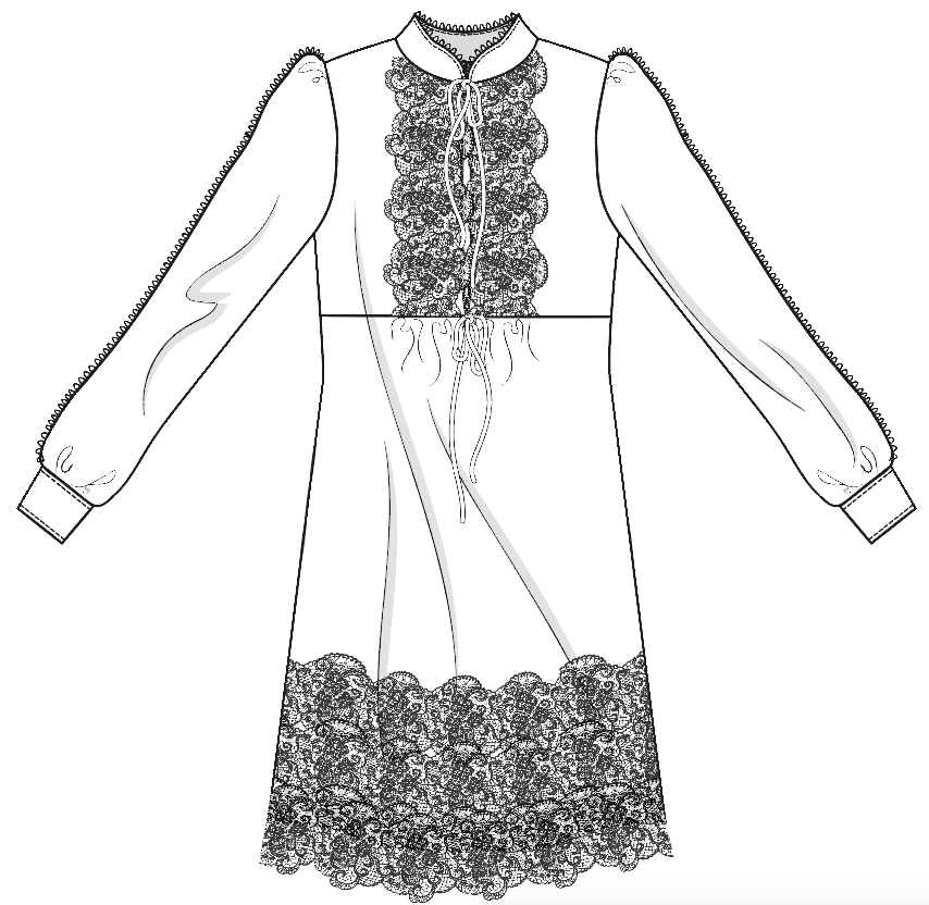 Ana Sui dress flat