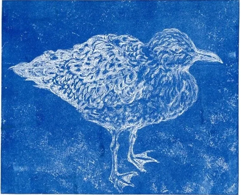 Gully Gully - relief etching
