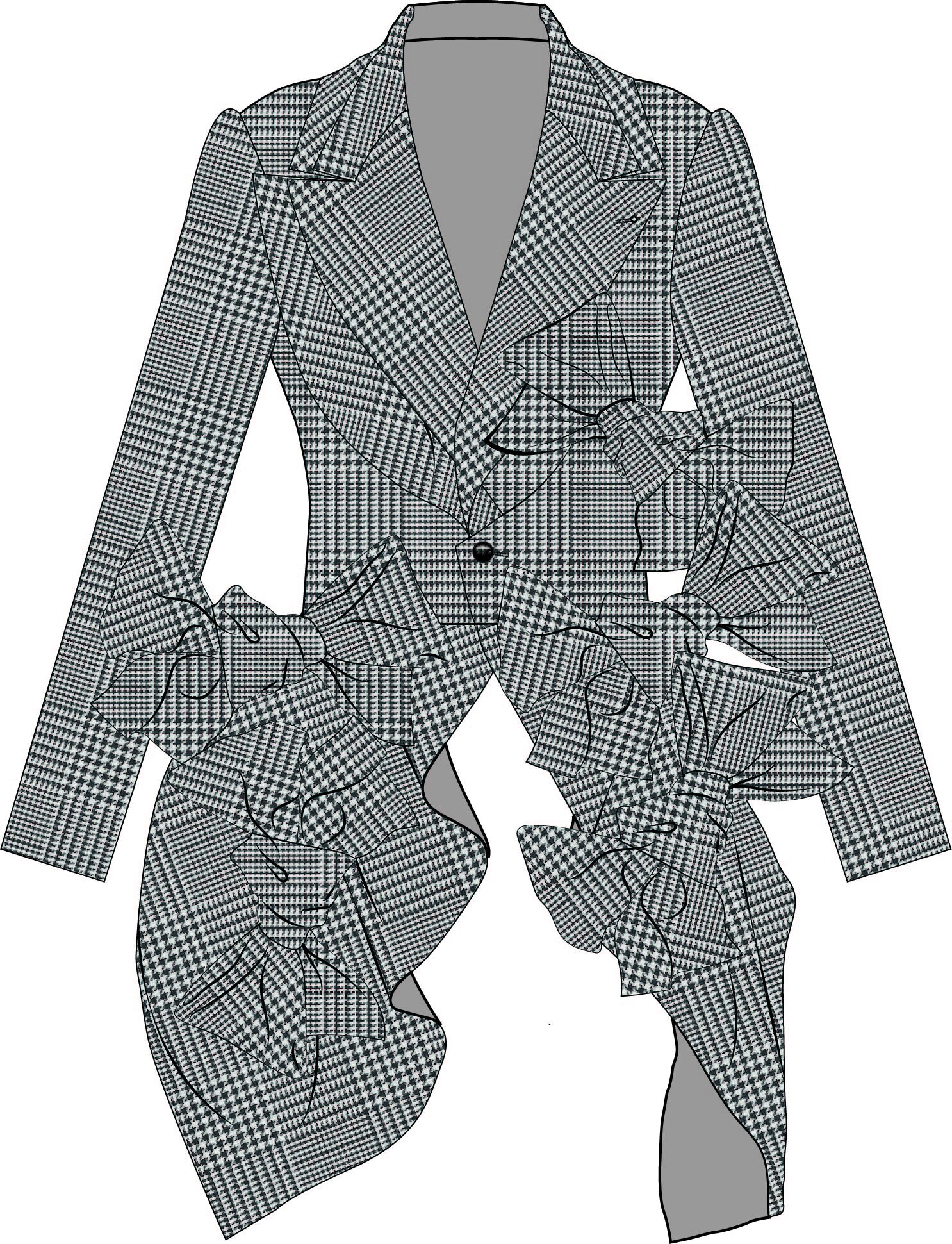 Comme de Garçons 2013 tailoring flat