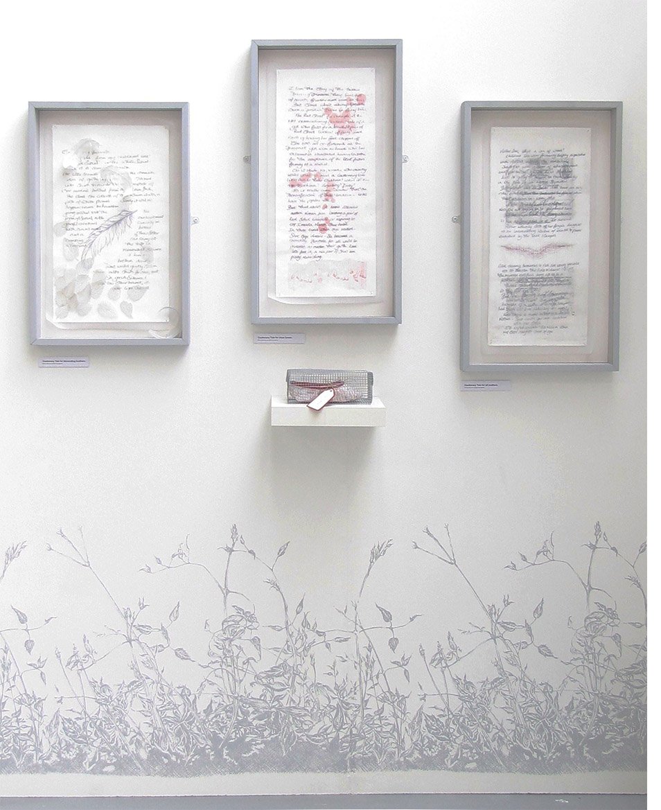 The Cautionary tales - mixed media installation