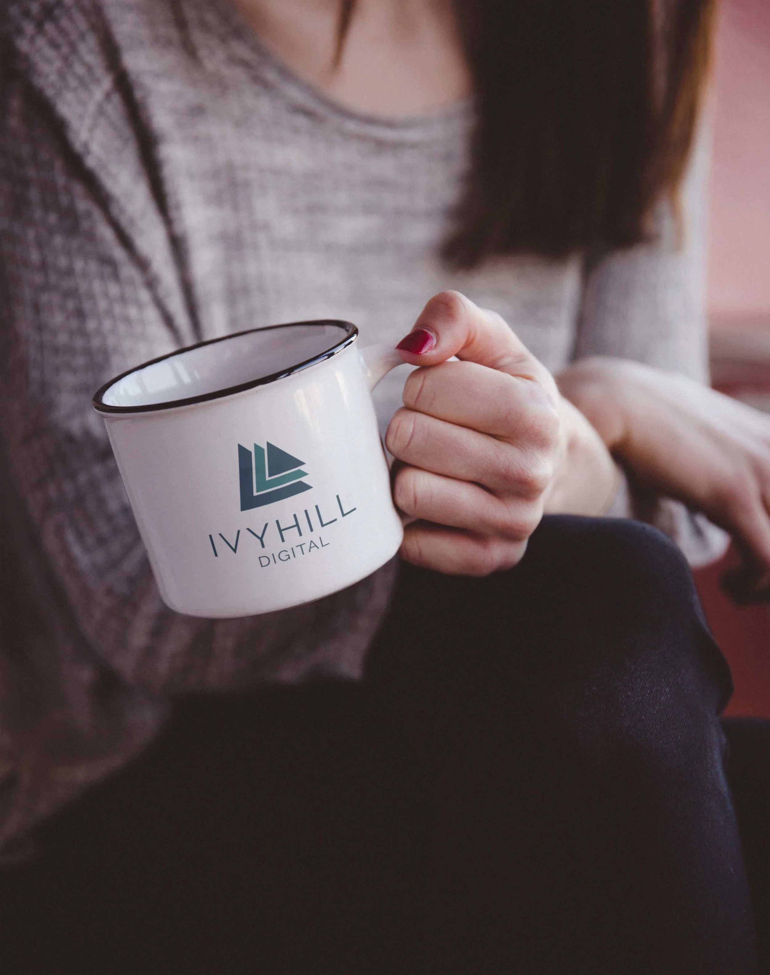 Ivyhill Digital Logo on mug