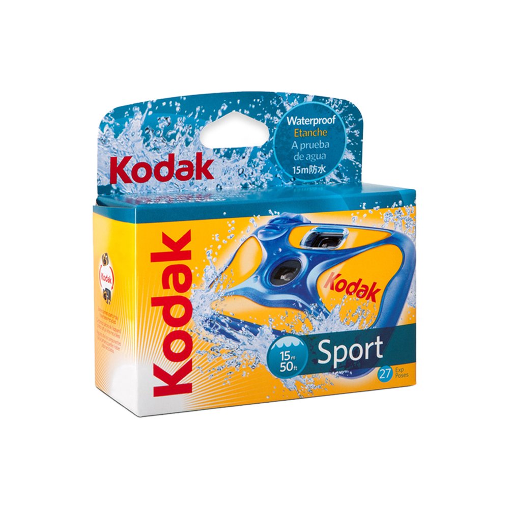 Kodak Sport Waterproof - Fotocamera usa e getta subacquea — Photo Factory  Store
