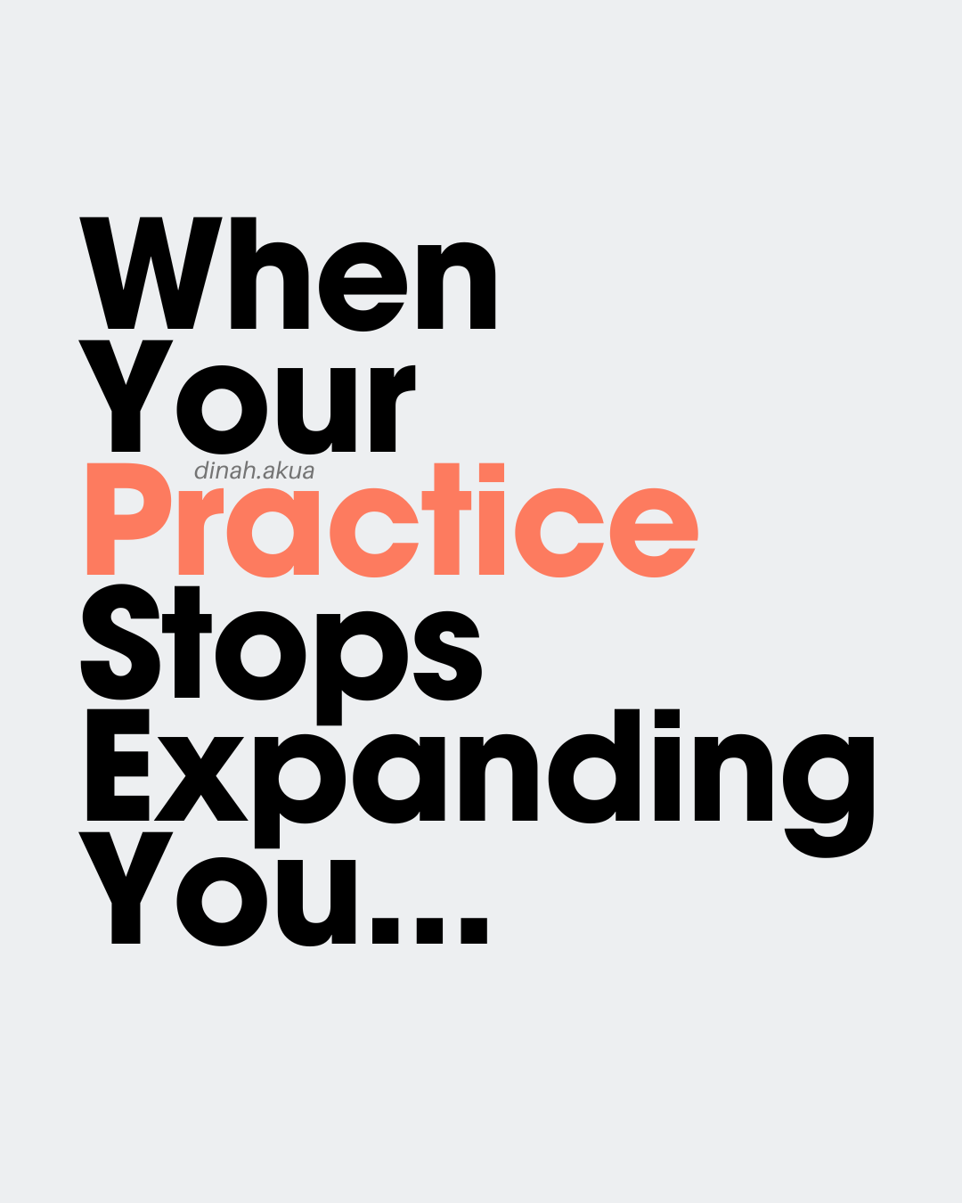When Your Yoga Practice Stops Expanding You