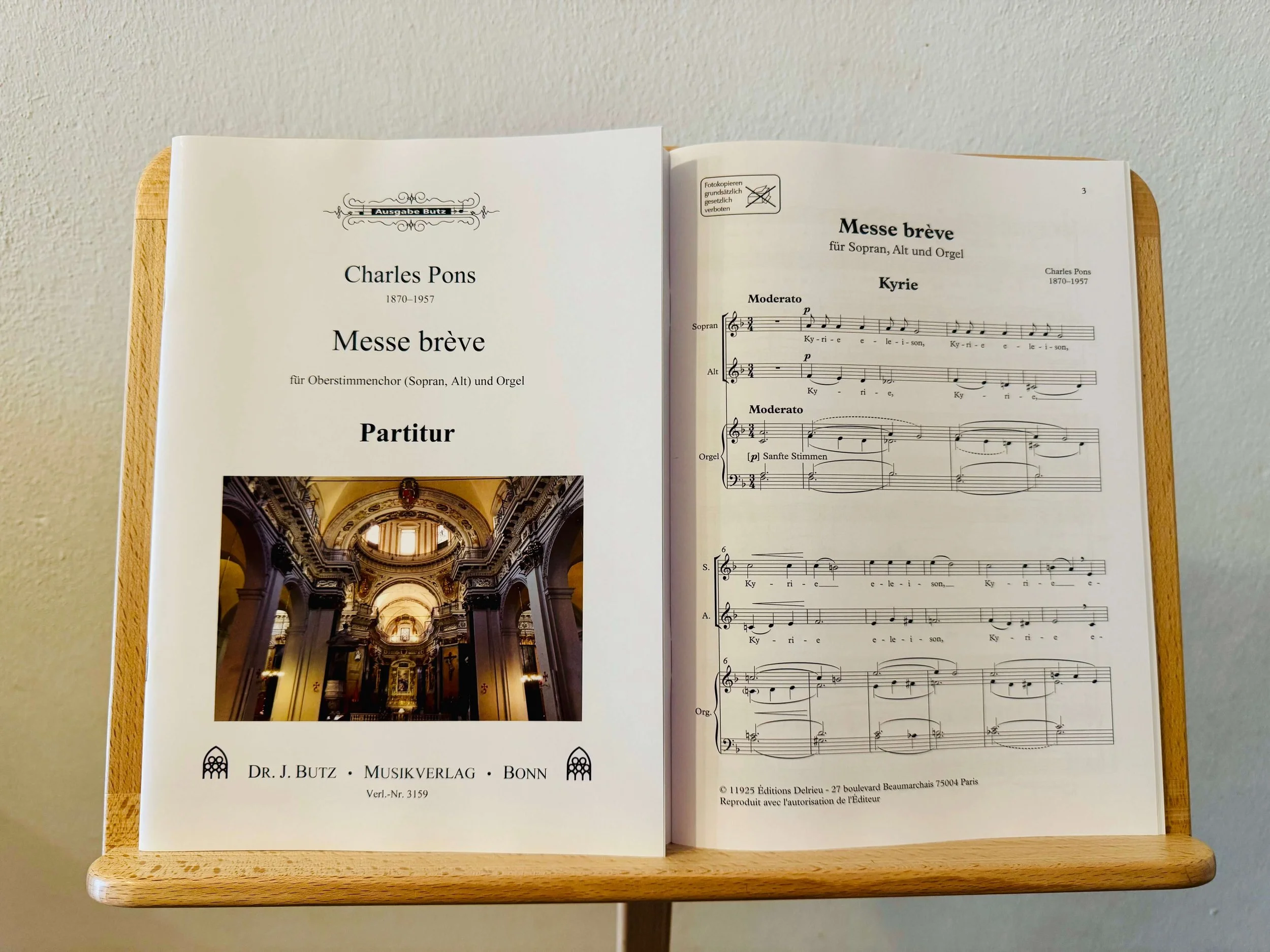 Charles Pons: Messe brève