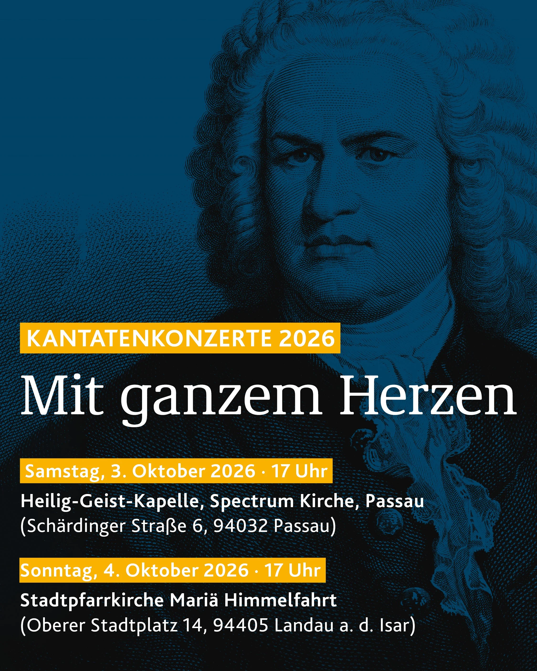 Nachklang: Bachkantatenkonzerte “Mit ganzem Herzen” 