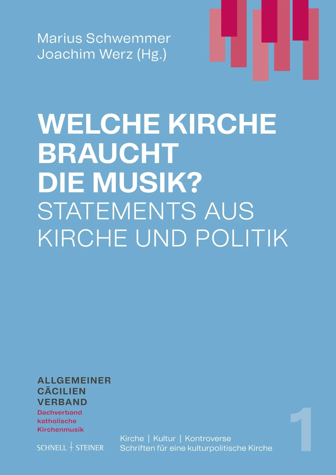 Regensburg 2022
Herausgegeben zusammen mit Joachim Werz · Kirche | Kultur | Kontroverse, Band 1 · 
Der Band eröffnet die Reihe „Kirche | Kultur | Kontroverse“ und fragt, welche Rolle Musik in der Kirche heute spielt und welche Kirche ihr dafür Raum g