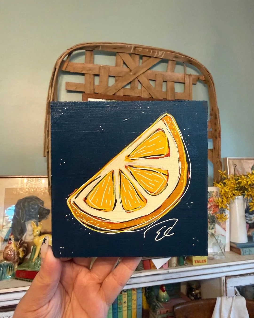 5x5 "Zest case scenario" original