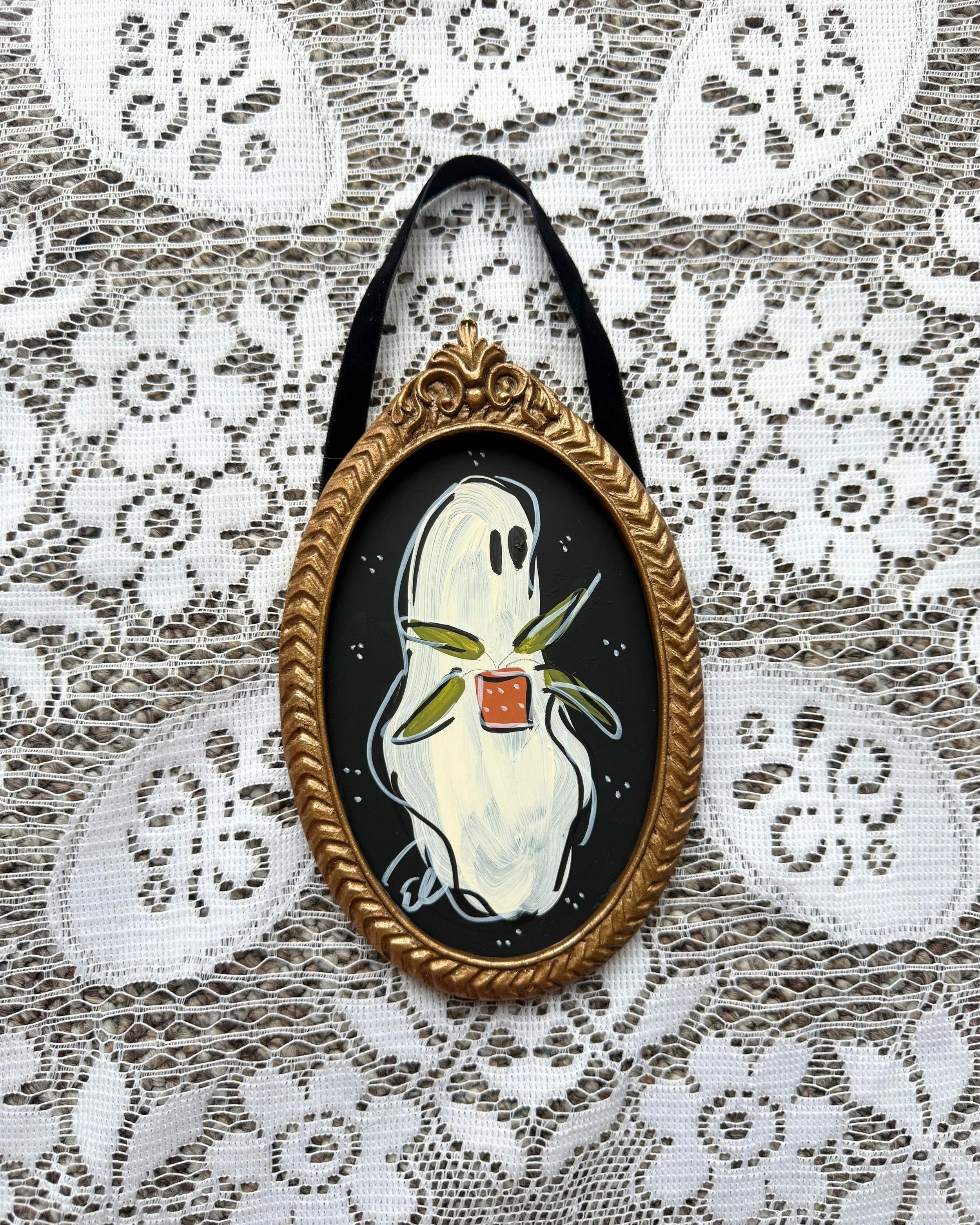 5x7 "Boo-tanical" original