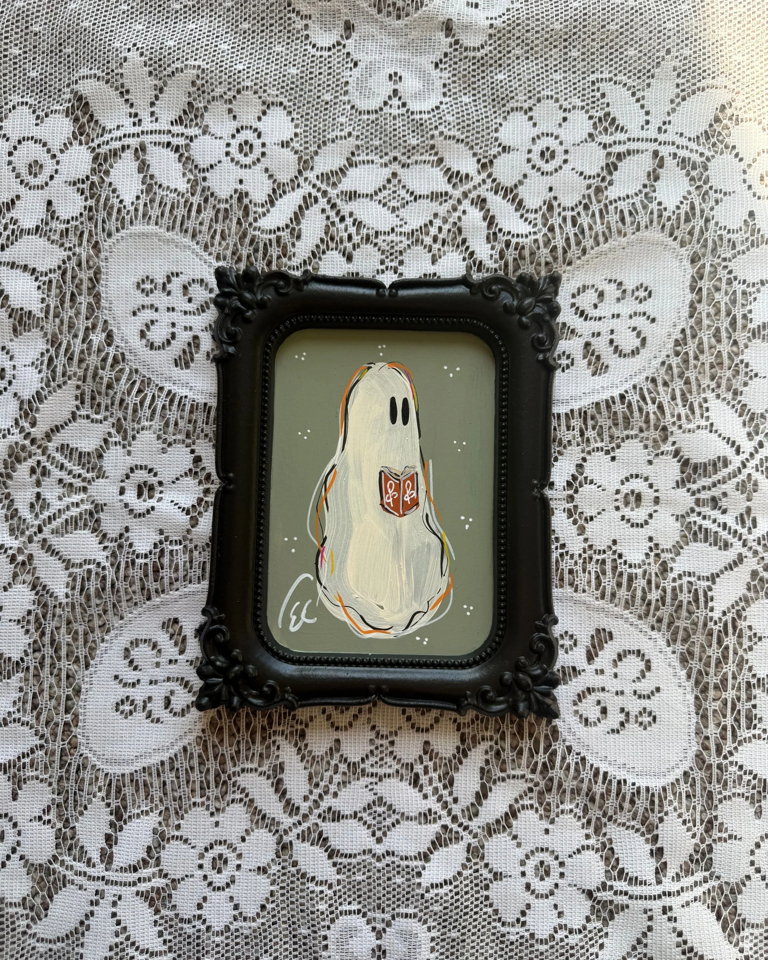 5x7 " The Frightning thief" original
