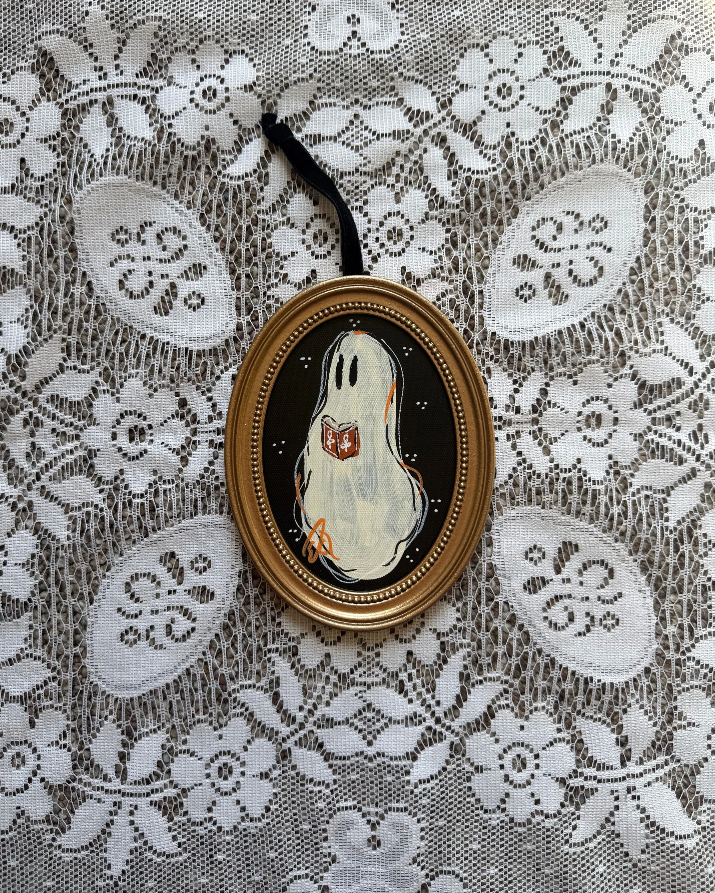 5x7 "Once upon a tomb" original