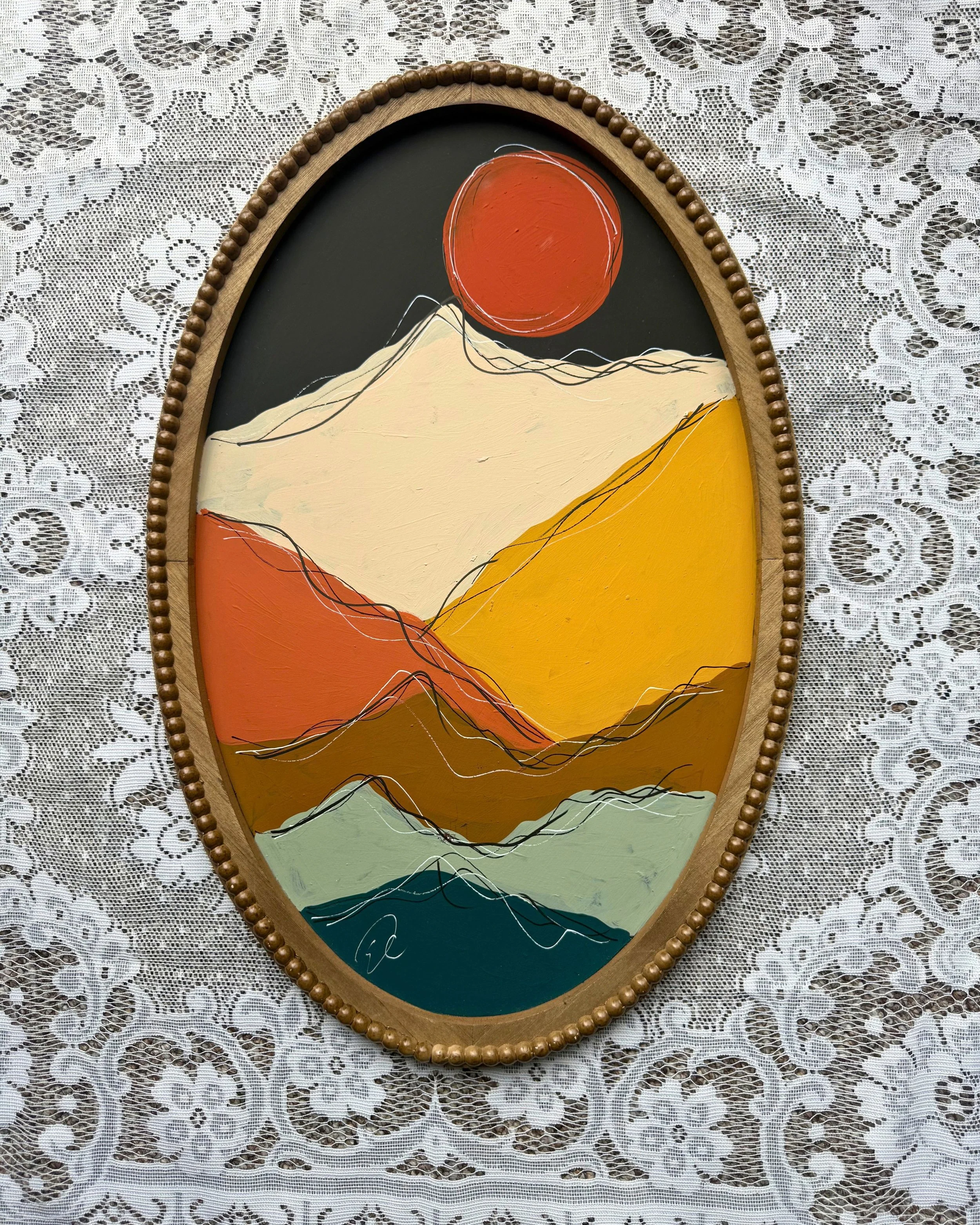 23x15  "Way out west" Original