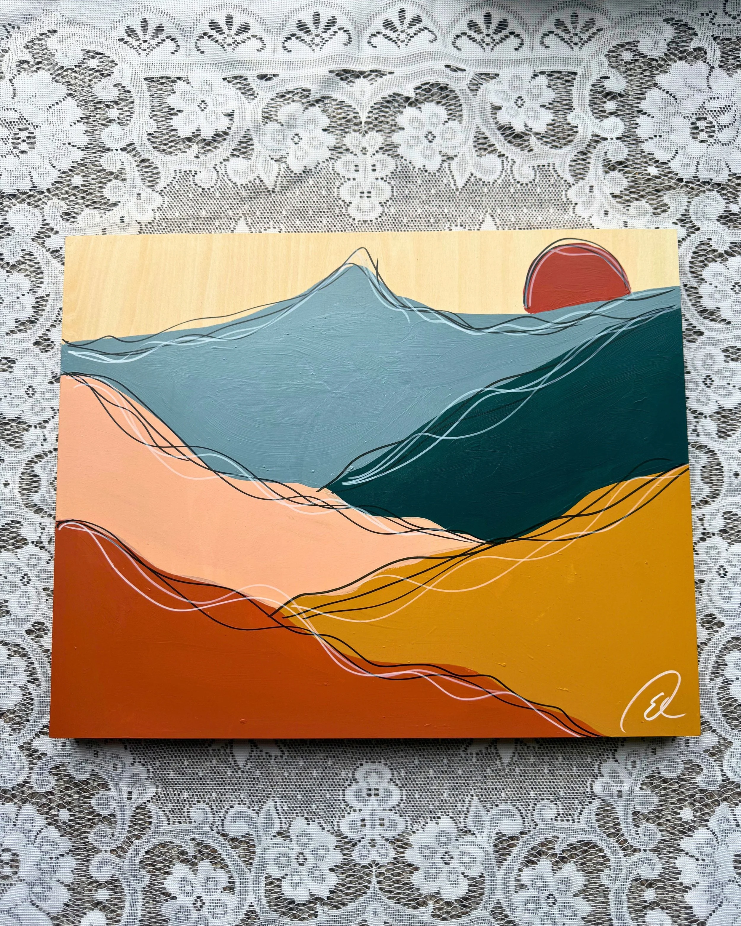 16x20 "Take a hike" Original