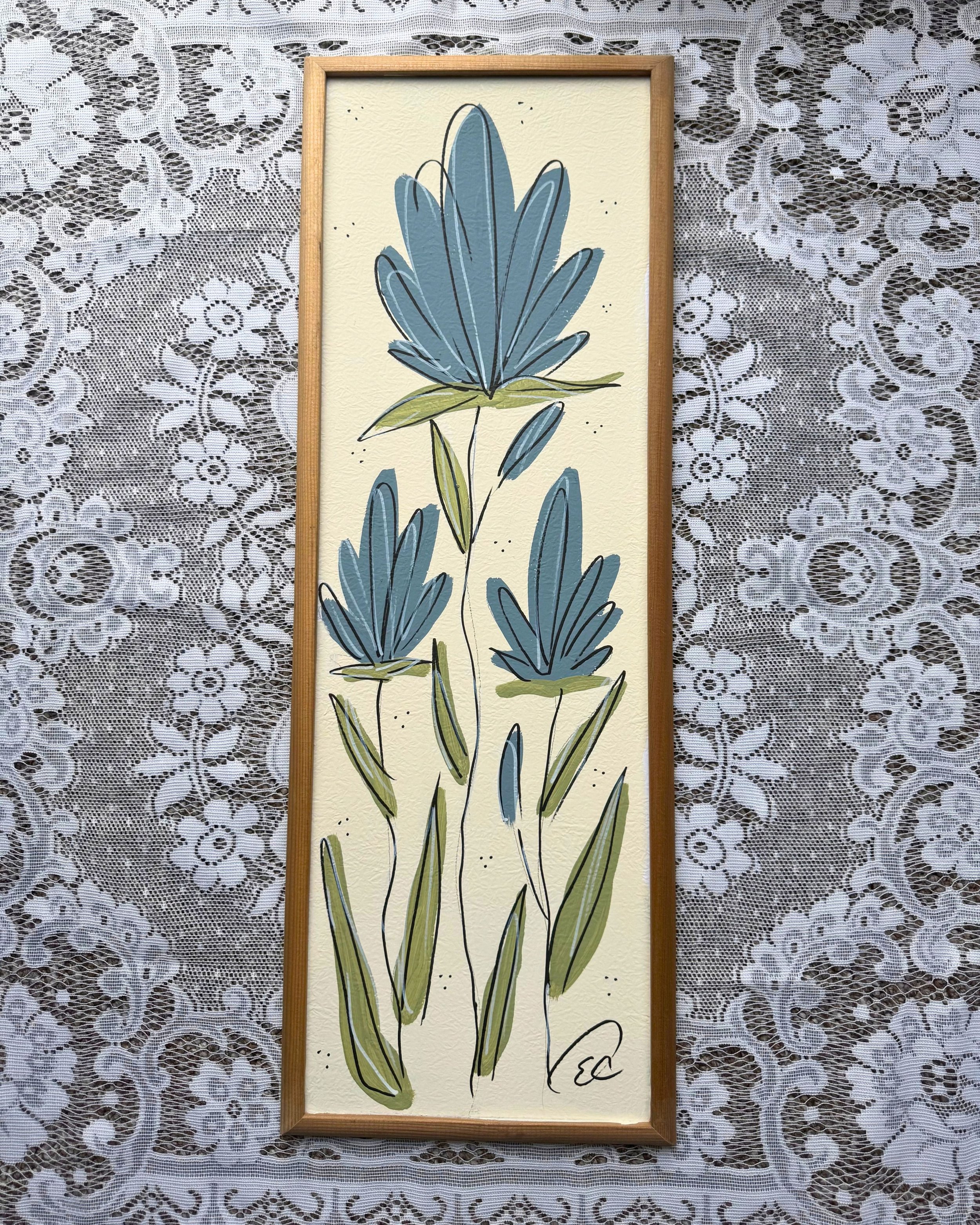 10x28  "Blue my mind " Original