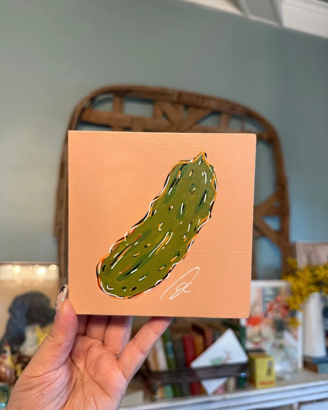 5x5 "Dill with it" original