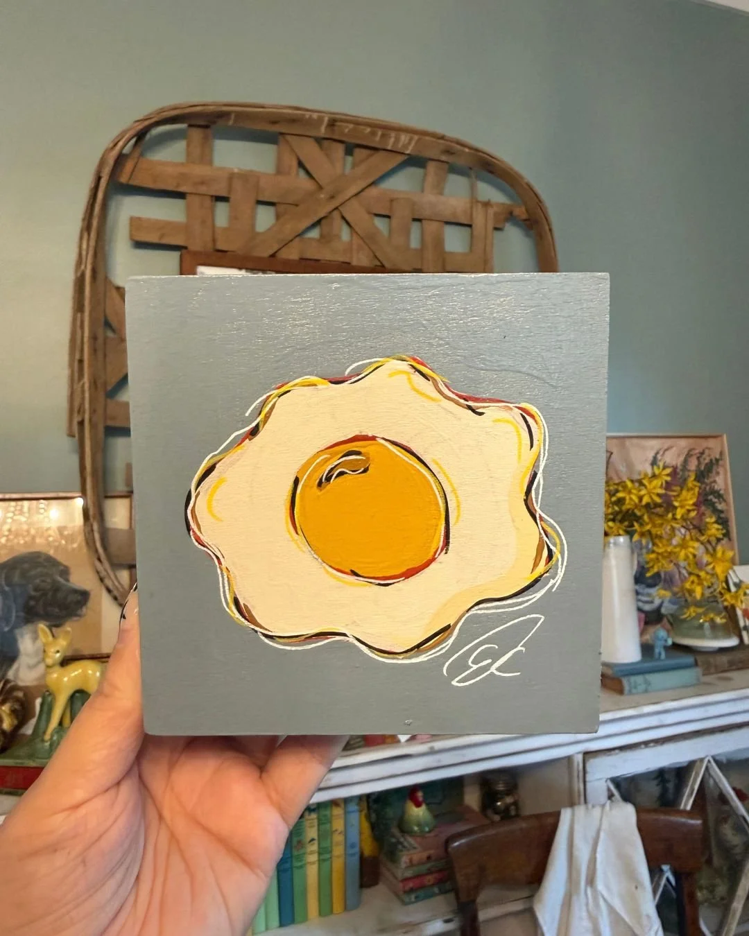 5x5 "No sunny buisness" original