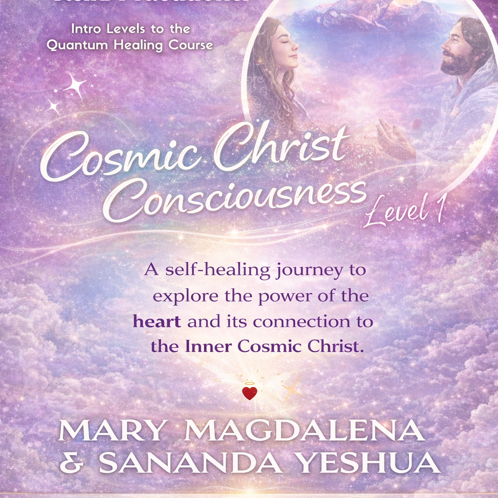 Cosmic Christ Reiki + Ka initiations |  Learn to Balance the Feminine & Masculine Energy within your DNA -  ( Practitioner Level 1 )