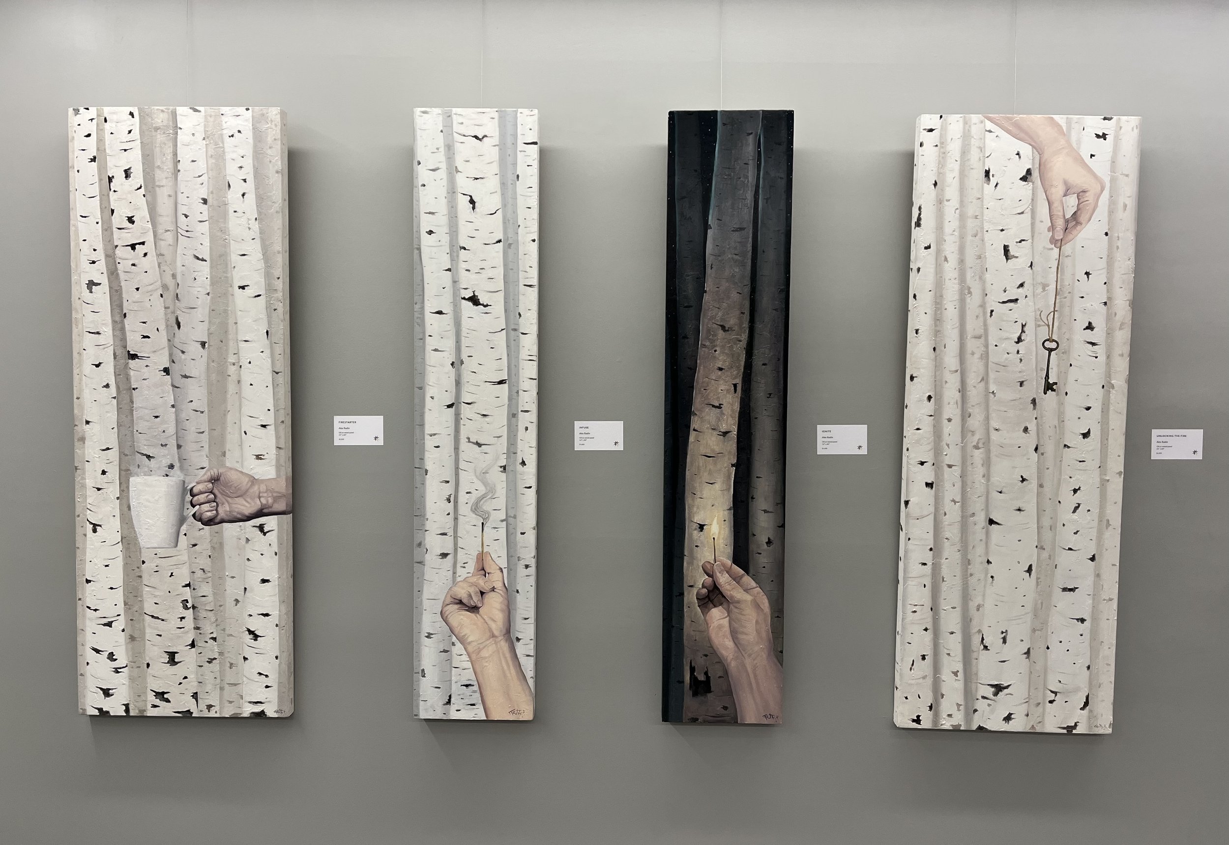 Alex Radin on Exhibit at The Kairos Gallery #1 of 3