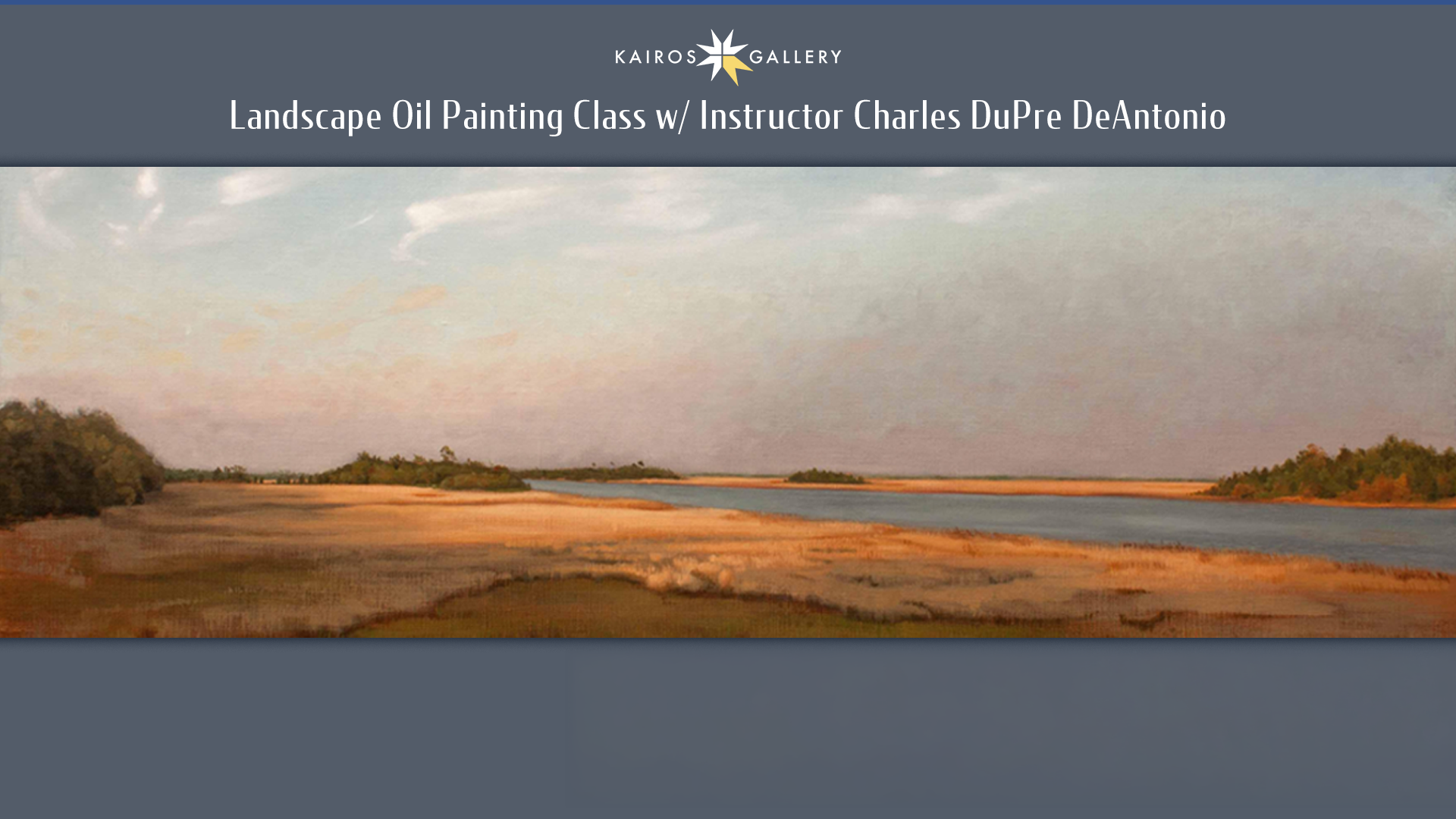  Registration Now Open  Landscape Oil Painting Class | Begins 9/15/2026 